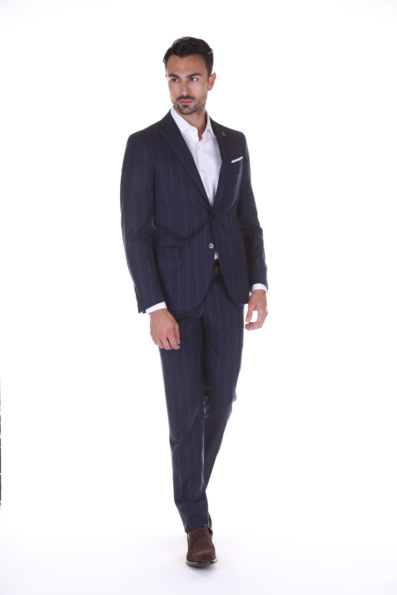 Abito Gessato Abiti Uomo Paoloni Paoloni Abbigliamento Top