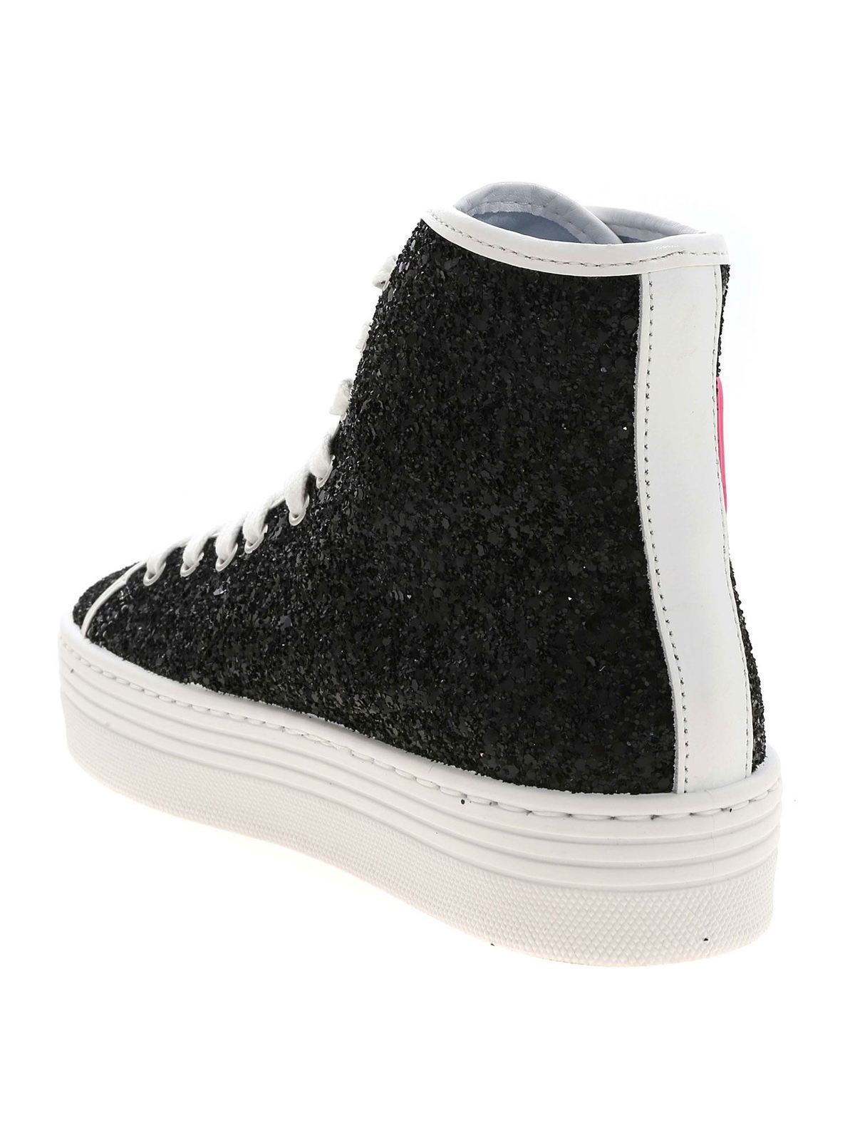 All star chiara shop ferragni nere